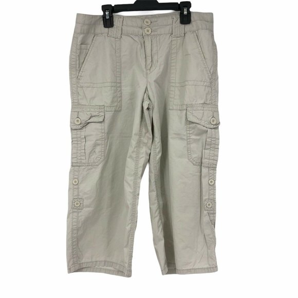 calvin klein women's cargo capris